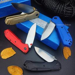 Sobrevivência ao ar livre faca dobrável com Nylon Fiber Handle, facas de bolso, caça e Camping Jackknife, BM, Mini 565 EDC, 8 cores - Image 3