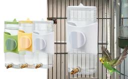 Portable Bird Water Dispenser, Alimentador Automático para Gaiola, Recipiente Reutilizável - Image 1