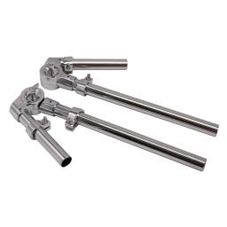 22mm acessórios da placa giratória tambor conjunto suporte de tambor tom titular ferramenta exibição para amantes percussão um par - Image 3