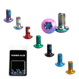 Parafusos de aço inoxidável para rotor de freio a disco, t25, 5x9mm, 12pcs parafusos de fixação coloridos, mtb part - Image 2