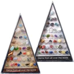 Artesanato, Pedra Caída, Espécimes de Rocha Mineral, Caixa de Coleção, Decoração do Lar, Pesquisa para Crianças, Presentes Ensino - Image 1