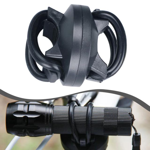 Suporte de Lanterna para Bicicleta com Clipe - Acessório LED Frontais para Montanha, 1 Peça