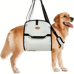 Dog Carry Sling Mochila de Emergência, Pet Harness, Transportadora para cães idosos, lesões articulares, artrite, para cima e para baixo da escada, 1pc - Image 1