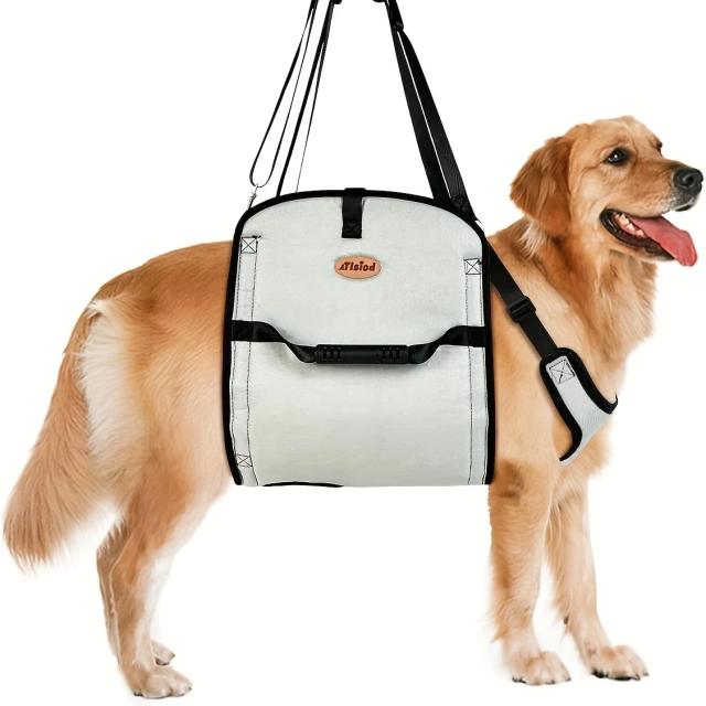 Mochila de Emergência para Cães Idosos com Cinto de Transporte para Lesões Articulares e Artrite