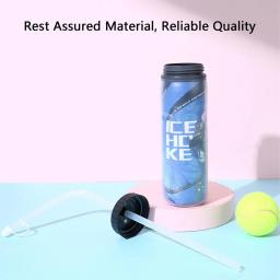 600ML Ice Hockey Water Garrafa Portátil Grande Capacidade Futebol Lacrosse Garrafa Classic Extended Tip Design Sports Gear - Image 6
