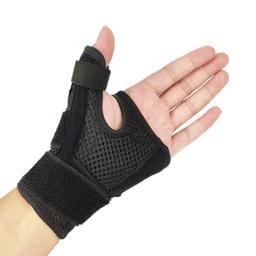 Fitness polegar pulso cinta envolve túnel carpal artrite tendonite entorse suporte de pulso bandagem ginásio esportes em casa protetor de mão - Image 4