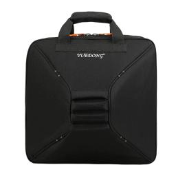 Chifre francês caso accs bolsa de transporte instrumento musical dupla alça de ombro peças engrossado preto difícil portátil para músicos - Image 6