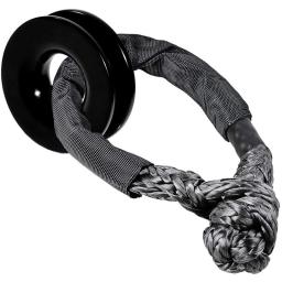 Corda sintética do guincho do grilhão e anel do arrebatamento da recuperação, ATV, UTV, SUV, fora de estrada, reboque, caminhão, 4x4, barco, fuzileiro naval, 1, 2 polegadas - Image 1