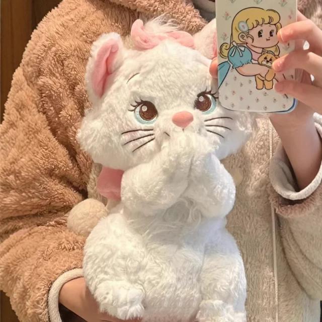 Disney Marie Cat Pelúcia Kawaii 30cm - Conforto e Charme Encantador