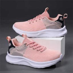 Tênis de corrida verde para mulheres, calçados esportivos, marcas famosas, formadores, novo estilo, comprar novo estilo, dx3, tamanho 43, primavera - Image 4