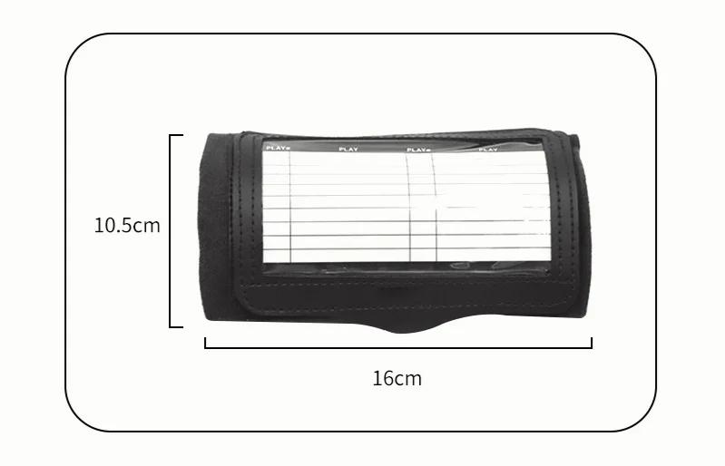 Football Training Tactics Clipboard Capa, manga de pulso, Tactics Board para jogadores, titular do mapa, bolsa, rugby league, 1pc - Image 1