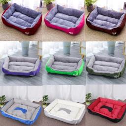 Canil quente Pet Nest para cães pequenos, médios e grandes, cachorro e gatinho, cama com máquina de lavar, aconchegante Dog House, tamanho grande - Image 1