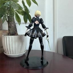 Deluxe PVC Action Figurine, Figuras Anime, Brinquedos Modelo Colecionáveis, Coleção de Presentes, NieR:Automata 2B Yorha No.2 Tpye B, 28cm - Image 3