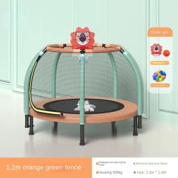 Conjunto de trampolim de ginástica multitamanho para crianças, cama de salto com rede de segurança, presentes de aniversário - Image 4
