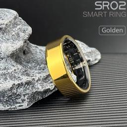 Monitor de Saúde Anel Inteligente Dinâmico para Homens e Mulheres, Medição de Freqüência Cardíaca, Registro de Exercícios, Stress Testing, SmartRing, Pk R02, R03 - Image 1