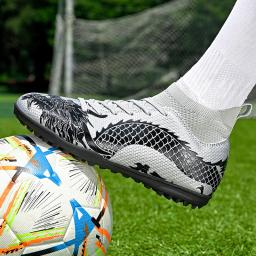 Botas de futebol profissional para homens, sapatos de futebol, grampos ao ar livre, treinamento esportivo, venda quente, alta qualidade, transporte da gota, atacado, novo - Image 6
