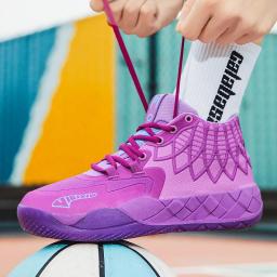 Tênis retrô clássico de basquete masculino, tênis antiderrapante, respirável, impermeável, masculino, academia, treinamento, esportes, moda, 40-45, 2023 - Image 4