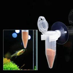 Alimentador Automático de Peixes com Ventosa Cone Camarão Funil de Ovo Verme Anel de Ferramenta de Alimentação Tanque ornamental Acessórios de aquário - Image 1