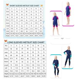 Roupa de mergulho infantil de neoprene, 2mm, 3mm, peça única, manga longa, à prova de frio, protetor solar, surf, natação, mergulho - Image 2