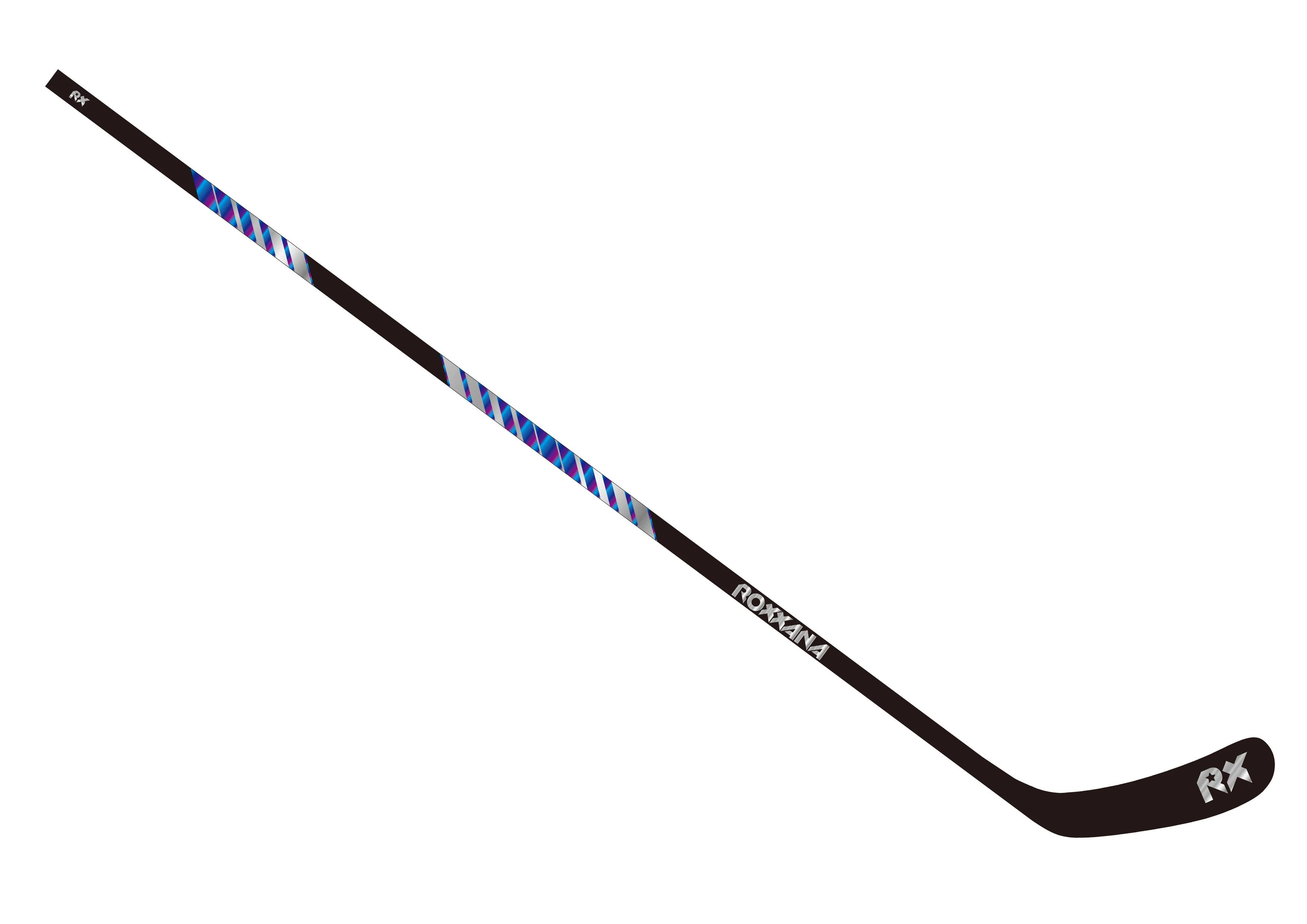 ROXXANA-Ice Hockey Stick 100% fibra de carbono descoloração fosco, 62 ", 62", personalizado durável, 370g mais leve e mais, 2pcs - Image 1