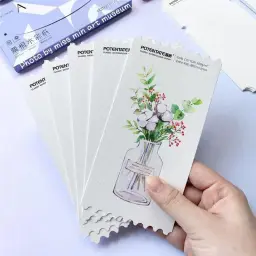 POTENTADO-Papel de Pintura Aquarela, Linhas Finas, Bilhete, Stub, Portátil, Aquarela, Suprimentos de Arte, 100% Algodão, 300g - Image 3