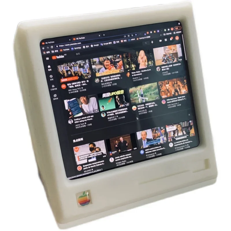 Computador Retro Macintosh, Tela Secundária, Mini TV, Tela Externa - Image 5