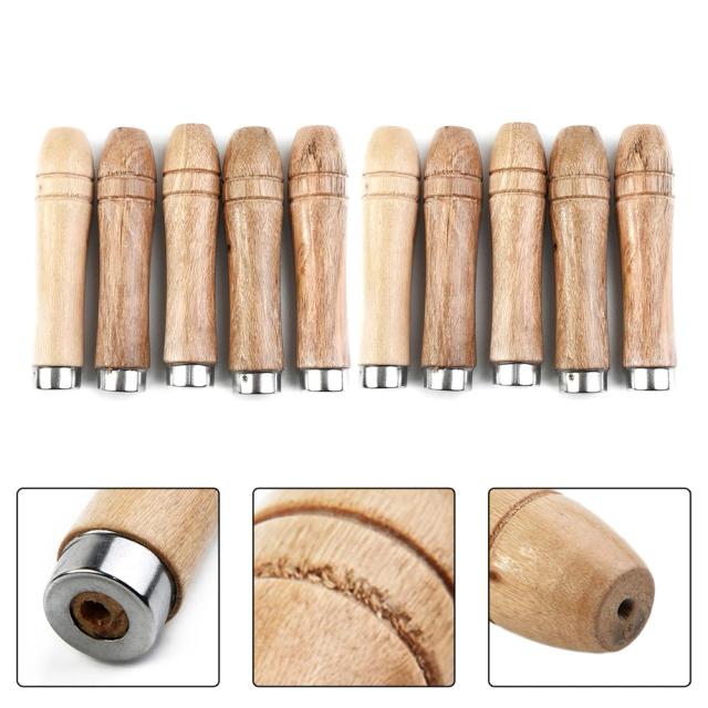 Conjunto de 10 Ferramentas de Artesanato com Lidar para Madeira e Cola de Metal Forte - 9cm