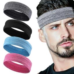 Bandas elásticas portáteis do cabelo para homens e mulheres, headband dos esportes ao ar livre, envoltório do cabelo, cinta, ciclismo, ioga, corrida, exercício, Sweatband, aptidão - Image 1