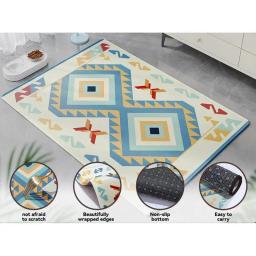 Tapete de resfriamento para cães pequenos e grandes, seda gelada, fácil de limpar, almofada auto-resfriada, acessórios para animais, verão - Image 4