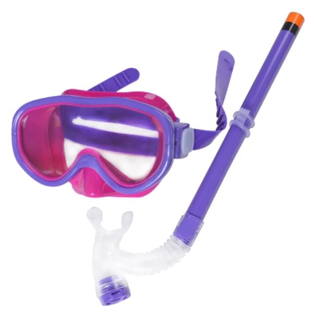 Conjunto de Snorkel Infantil 652D: Equipamento Completo para Mergulho, Óculos de Natação Unissex e Máscaras para Crianças