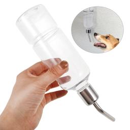 Alimentador Automático para Animais Pequenos, Distribuidor de água, Chaleira Pendurada Garrafa, Cat Food Glass - Image 4