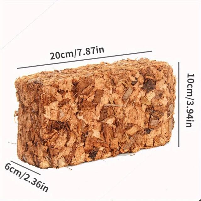 Chip de Coco Natural para Cama de Répteis e Terrários - Substrato Ideal para Cobras, Lagartixas e Dragões Barbudos