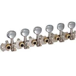 Cabeças de afinação de guitarra acústica de 12 cordas, chave 6l 6r, cabeças de máquina redondas, peças de substituição de instrumentos, acessórios de guitarras - Image 6