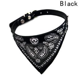 Lenço ajustável do pescoço do animal de estimação do plutônio do colar da bandana do gato e do cão com lenço impresso do triângulo - Image 5
