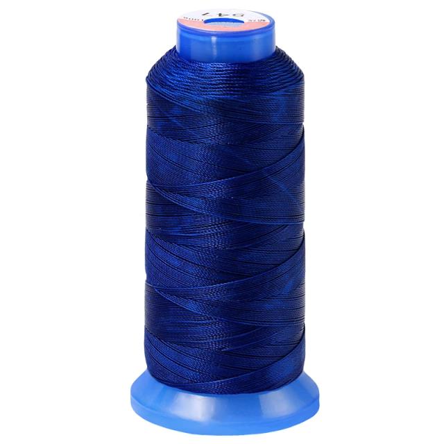 Linha de Costura de Couro Encerado Redondo para Artesanato DIY - 1Pc com 16 Cores de Fios Duráveis para Mão