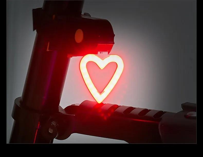 USB carregamento bicicleta LED lanterna traseira, ciclismo luzes, multi iluminação modos, flash cauda luzes traseiras, acessórios de bicicleta, novo - Image 1