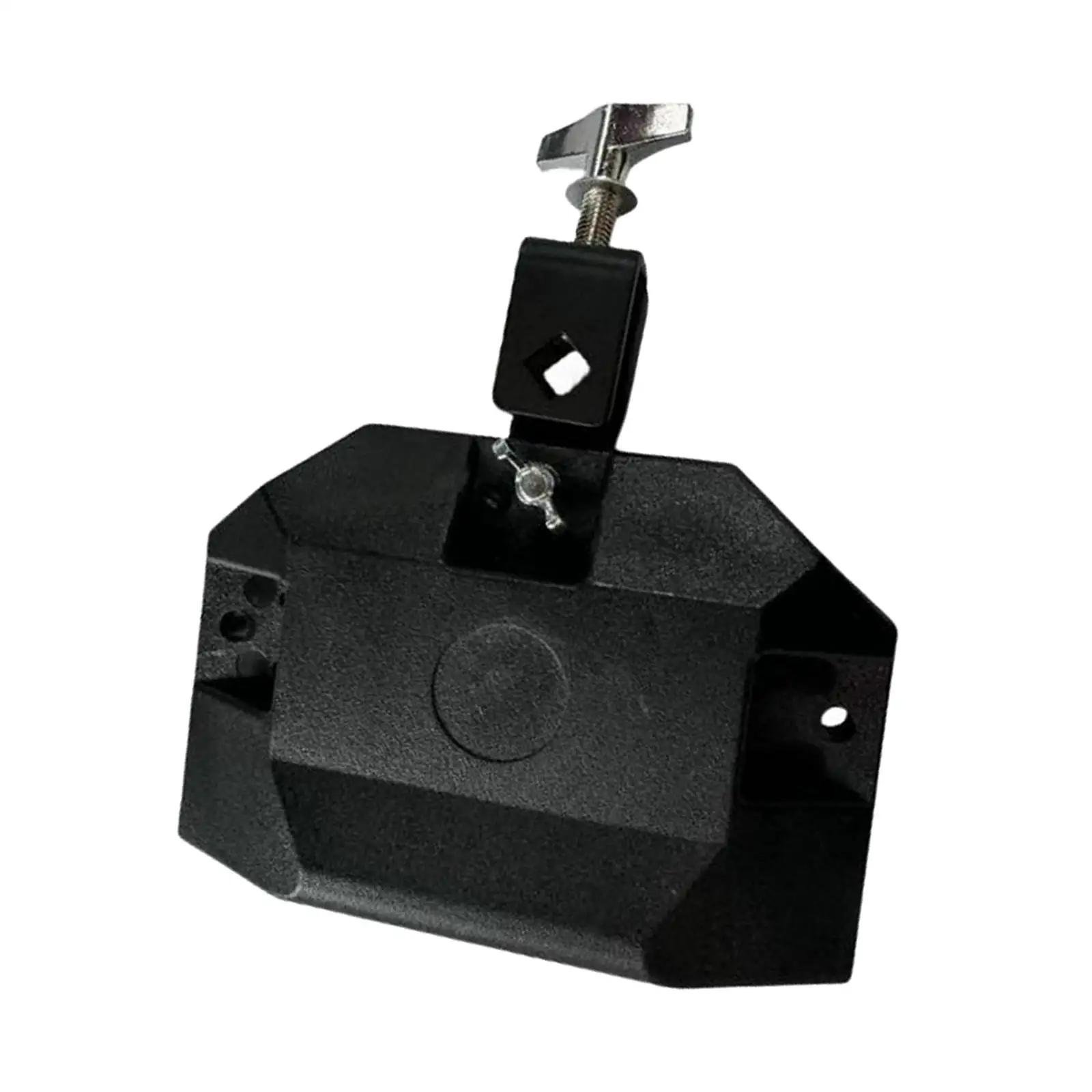 Mão percussão Cowbell com montagem ajustável, som alto e baixo, 17x16x5cm - Image 1