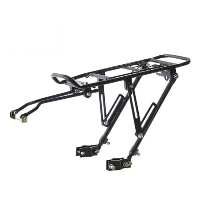 Bagagem para Transportar Bicicletas: Rack Traseiro em Alumínio para Ciclismo com Saco e Suporte para Selim