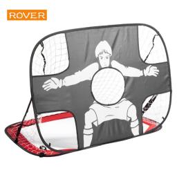 Objetivo de futebol de nylon dobrável para crianças e adultos, rede de futebol para playground, quintal, treinamento interno e externo - Image 2