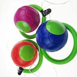 Clássico pular bola para esportes ao ar livre, 1 parte, exercício, coordenação, força, reação, treinamento, balanço - Image 5