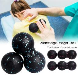 EPP Fitness Peanut Massage Ball Set, bola de Lacrosse para ombro, costas, pernas, reabilitação, terapia, treinamento, massageador para os pés, pescoço - Image 2