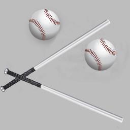 Bastão de beisebol de 1 unidade, bastão de beisebol de liga de alumínio de 53 cm / 20,8 polegadas, bastão de prática leve para softball doméstico - Image 5