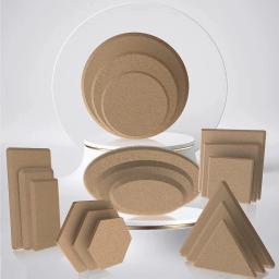 Ferramentas de Modelagem Argila para Cerâmica, Placa Cerâmica, Formando Moldes, Impressão De Densidade De Geometria, Placas De Lama De Decapagem Em Branco, Molde De Borda De Suspensão - Image 1