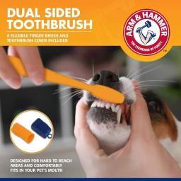 Pet Limpeza Kit Ferramentas, Dog Gum Care Products Kit, Reduz Placa e Tártaro Builder, Creme Dental Universal, Conjunto Escova - Image 4