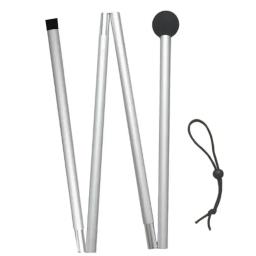 1 pacote 1.6/2.1m dobrável praia dossel tenda pólo abrigo lona pólo liga de alumínio ao ar livre fogão acessórios para festa acampamento - Image 2