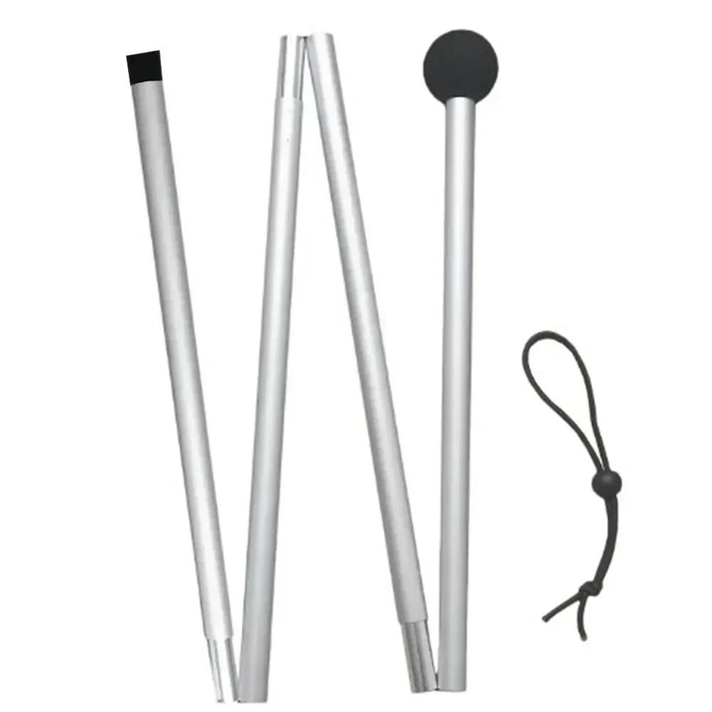 1 pacote 1.6/2.1m dobrável praia dossel tenda pólo abrigo lona pólo liga de alumínio ao ar livre fogão acessórios para festa acampamento - Image 1