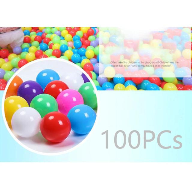 Bolas Oceânicas Coloridas 5.5cm para Crianças - 50/100 Peças