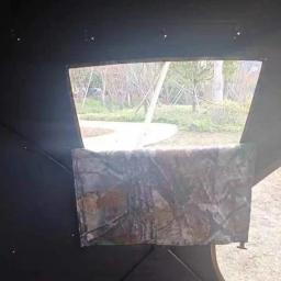 Tenda camuflada portátil para acampamento, à prova d'água, design de janela grande, leve, caça, acampamento ao ar livre, piquenique, praia - Image 4