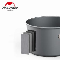 Naturehike conjunto de panelas de acampamento ao ar livre pote kit utensílios de mesa cozinhar chaleira de água pan talheres de viagem caminhadas piquenique turista - Image 4