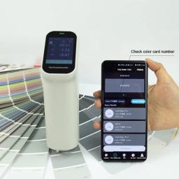 Colorímetro Portátil para Medição DE * ab, LAB, Operação Touch Screen, Pintura, Impressão, Plástico e Têxtil, Inspeção de Qualidade - Image 4